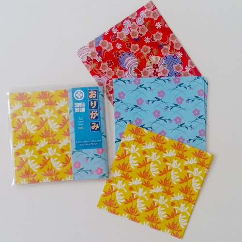 Papel De Origami 9x9 Cm Yoshi Yoshi