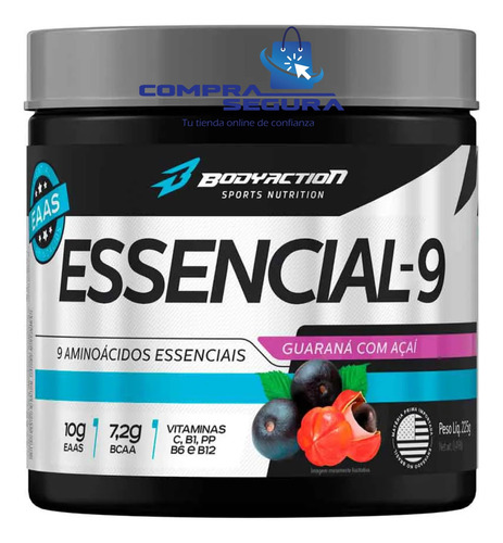 Essencial -9 Aminoácidos Bcaa Eaas Body Action