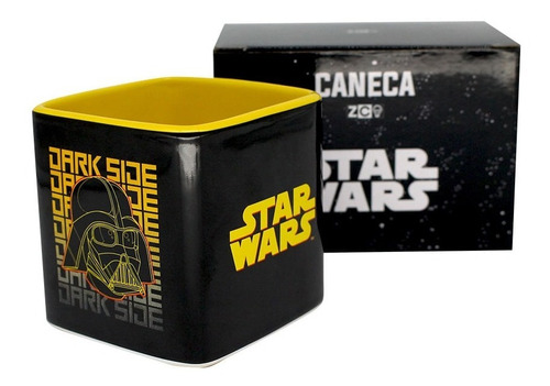 Caneca Cubo Dark Side | Star Wars | Oficial | 300ml