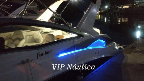 Imagem 10 de 25 de Lancha Focker 275 | N 265 280 Ventura Coral Real Mestra Nx