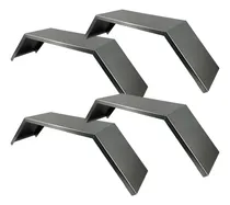 Comprar 4 Paralama Em Aço Para Carretinha Reboque 2 Eixos Truck
