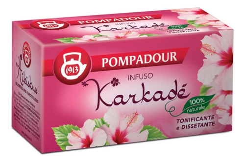 Te Pompadour Karkadé Flores Adecuado Para Dieta Vegana
