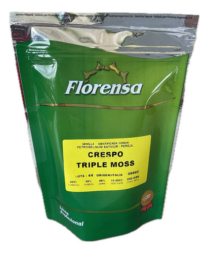 Semillas Perejil Crespo Triple Moss - 250 Grs Florensa