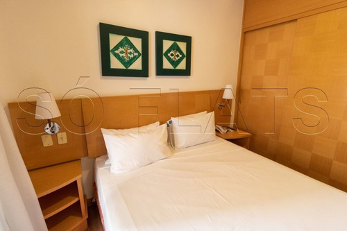 Imagem 13 de 15 de Flat Na Charmosa Al. Lorena O Quality Hotel Paulista No Pool Para Investimento - Sf25884