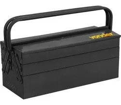 Comprar Caixa De Ferramentas Sanfonada 5 Gavetas 50 Cm Vonder Cor Preto no Mercado Livre