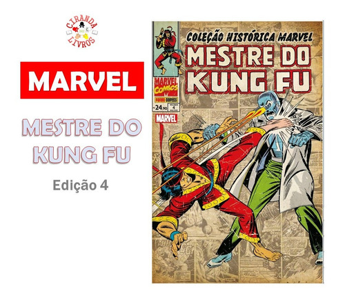 Coleção Histórica Marvel - Mentre Do Kung Fu | Volume 4