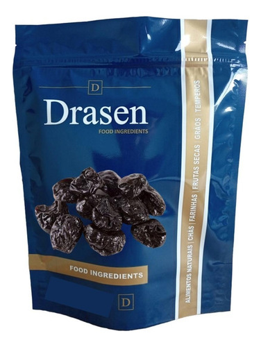 Ameixa Seca Sem Caroço | 1kg | Sem Glúten - Drasen Food