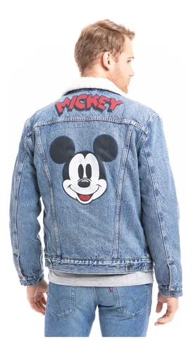 Chamarra de mezclilla mickey mouse levis deals