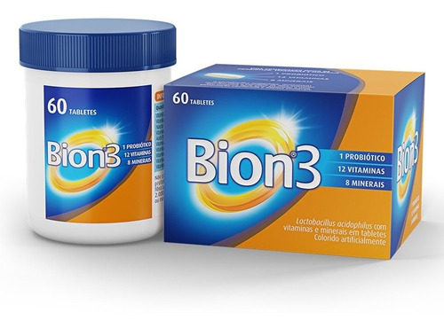 Lactobacilos Bion 3 60 tabletas que fortalecen la salud y la inmunidad