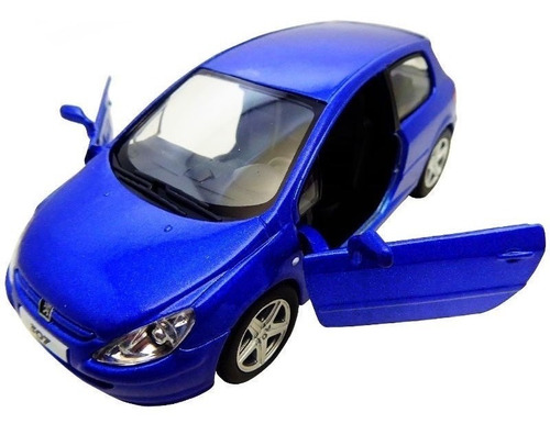 Miniatura Peugeot 307 Xsi 2001 Azul 1:32