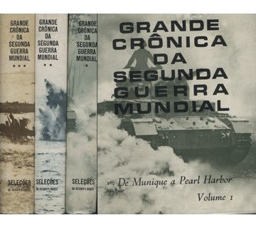 Grande Crônica Da Segunda Guerra Mundial    3 Volumes