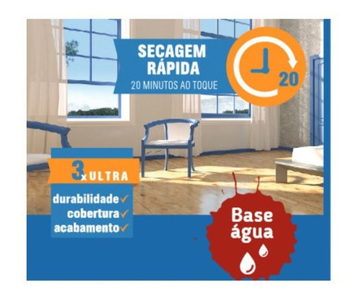 Imagem 3 de 6 de Tinta Esmalte Premium Base Água Elit Brilhante 3,6l
