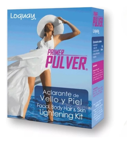Kit Aclarante De Vello Y Piel Axilas Genital Rodillas Loquay