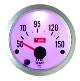 Reloj Elect Temperatura Aceite 7 Color 2 Pulgada Auto Gauge