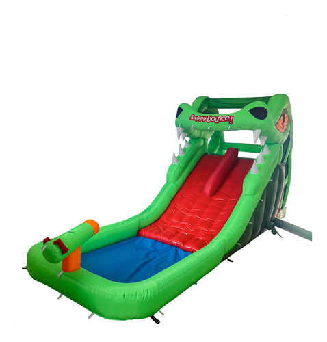 Juego Inflable Modelo Cocodrilo Acuático 530x160x238 Cm