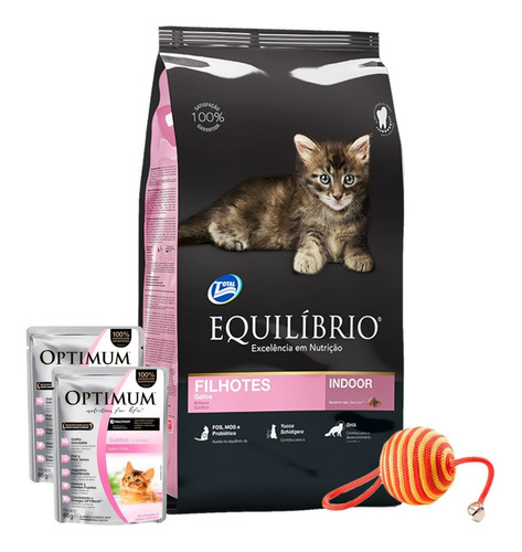 Alimento Equilibrio Kitten Gato 7,5 Kilos+obsequio