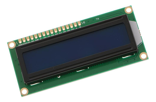 Módulo De Pantalla Lcd 16x2 Para Sobre Fondo Azul 3.3v