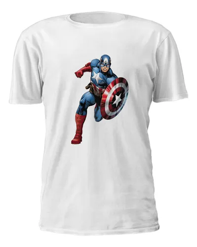 comprar Capitan America Steve Rogers Remera Friki Tu Eres #5