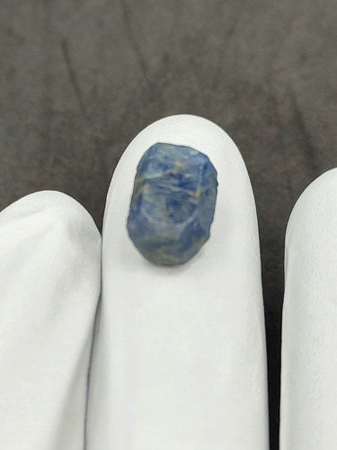 Zafiro Azul / Corindón Azul Hexagonal - Piedra Preciosa