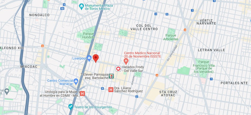 Departamento En Venta Benito Juarez Del Valle Felix Cuevas Exa*