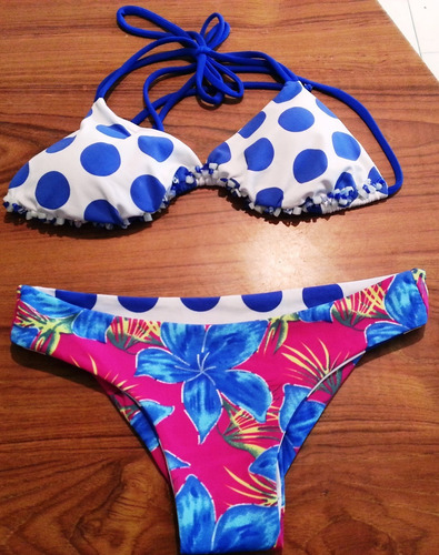 Traje Trajes De Baño Bikinis Bikini 2 Piezas Variados (Usado)