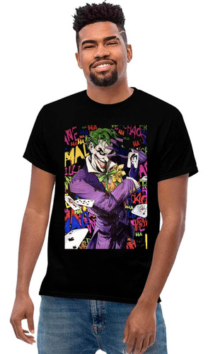 Playera Superheroes Villano Joker Diseño 101 Guason Beloma