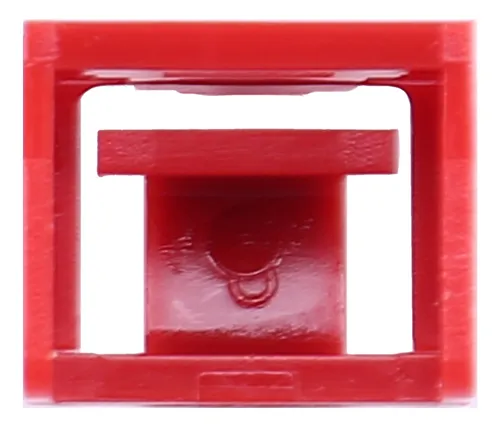 Concentrador Lan Ethernet Anti Dust Co Con Puerto Rj45 Rojo