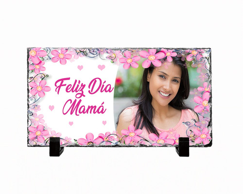 Cuadro - Foto Roca Personalizado Dia De La Madre