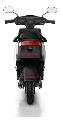 Imagen 3 de 5 de Moto Scooter Eléctrica Nuuv M+sport Plateado - Niu No Sunra