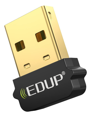 Adaptador Wifi Edup Love Inalámbrico 650mbps Usb -negro