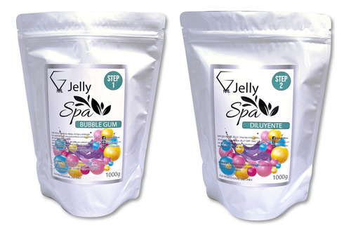Jelly Spa 2 Pasos 1 Kg. + Diluyente Aroma Bubble Gum
