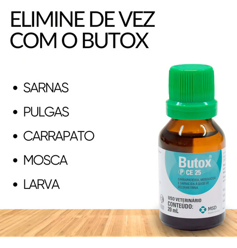Kit 5 de sarnicida antipulgas y garrapatas Butox Ambient, 20 ml
