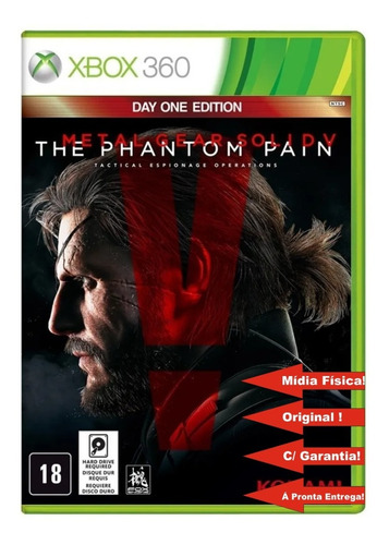 Metal Gear Solid V The Phantom Pain Jogo Xbox 360 Original (Recondicionado)