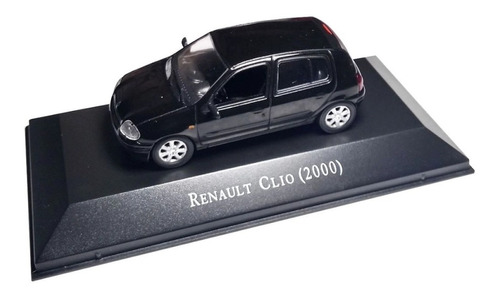 Renault Clio 2000 Carros Inesquecíveis Brasil Miniatura 1/43