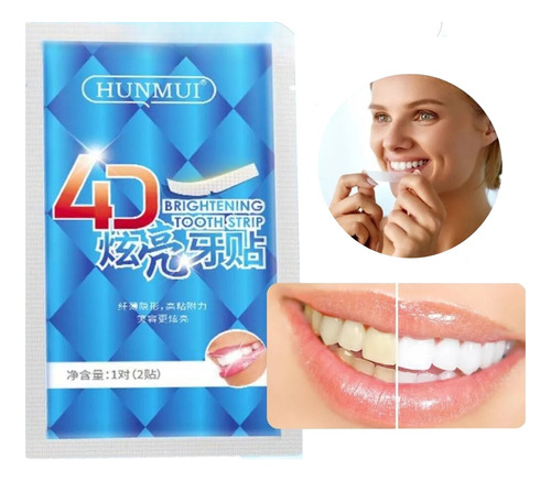 Tiras Blanqueadoras 4d  Dientes Tratamiento Dental 1 Pieza 