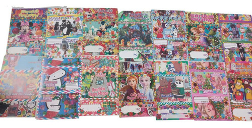 Paquete De Cartitas Para Reyes 100 Pzs