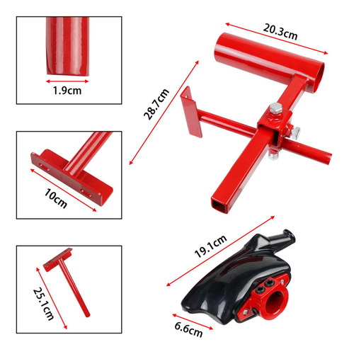 Kit Para Modificación De Cabezal De Para Conjunto Rojo