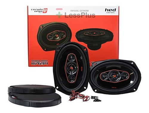 Cerwin-vega Mobile H Hed(r) Series - Altavoces Coaxiales (4.