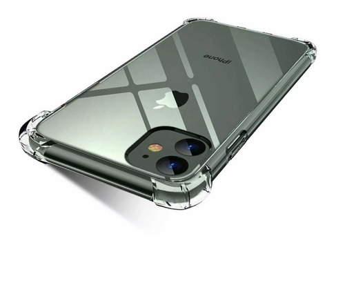 Protector Case iPhone 12 Y 12 Pro Alto Impacto Transparente 