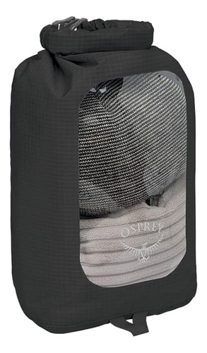 Osprey 6l Saco Seco Impermeable Con Ventana, Negro