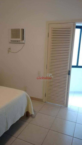 Apartamento Com 3 Dormitórios À Venda, 68 M² Por R$ 415.000 - Embaré - Santos/sp - Ap0338