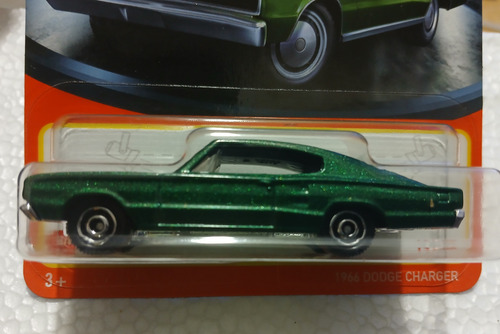 Matchbox 1966 Dodge Charger Verde 2024