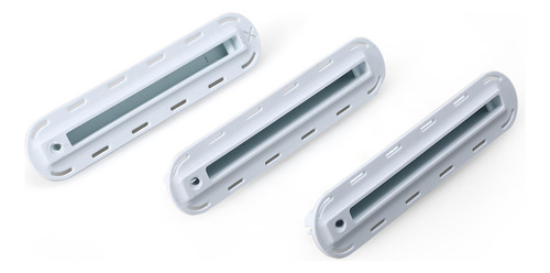 Juego De 3 Tapones Con Forma De Triple Aleta, Base, Tornillo