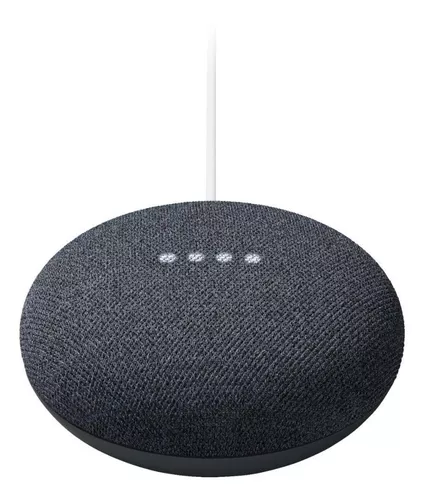 Asistente Virtual Google Nest Mini Wifi Bluetooth Negro