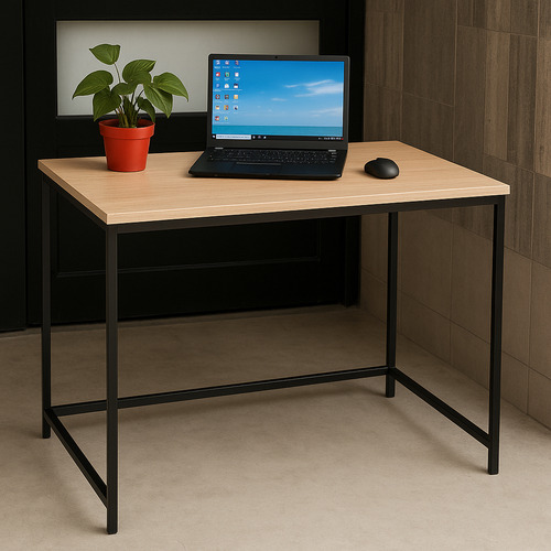 Escritorio Industrial 100x60x75 Cm Beige