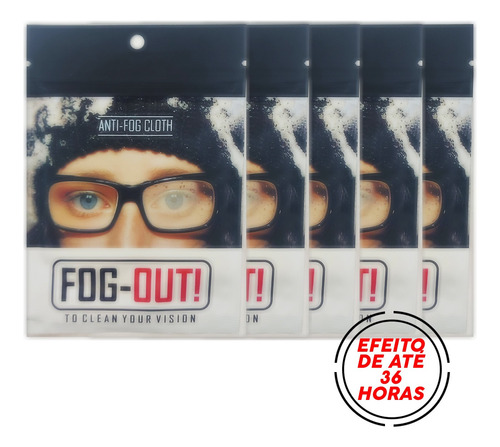 Imagem 2 de 5 de Kit 5 Flanelas Antiembaçante Óculos, Viseira Atacado