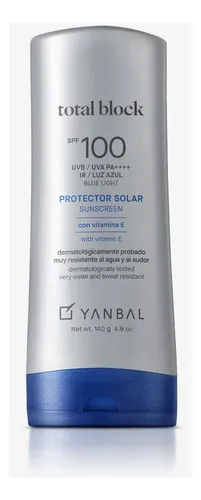 comprar Bloqueador Solar Total Block Spf 100 Yanbal 140g