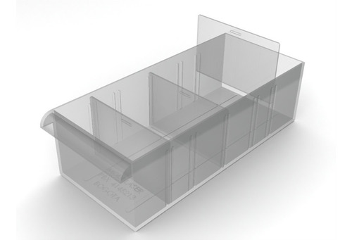 Caja Plastica Exhibidor Cp03 Caja Vitrina 