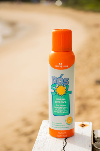Hidratante Pós Sol Babydeas Infantil E Adulto 150ml Kit 6un