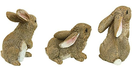 Design Toscano The Bunny Den Rabbits Garden Animal Statues S